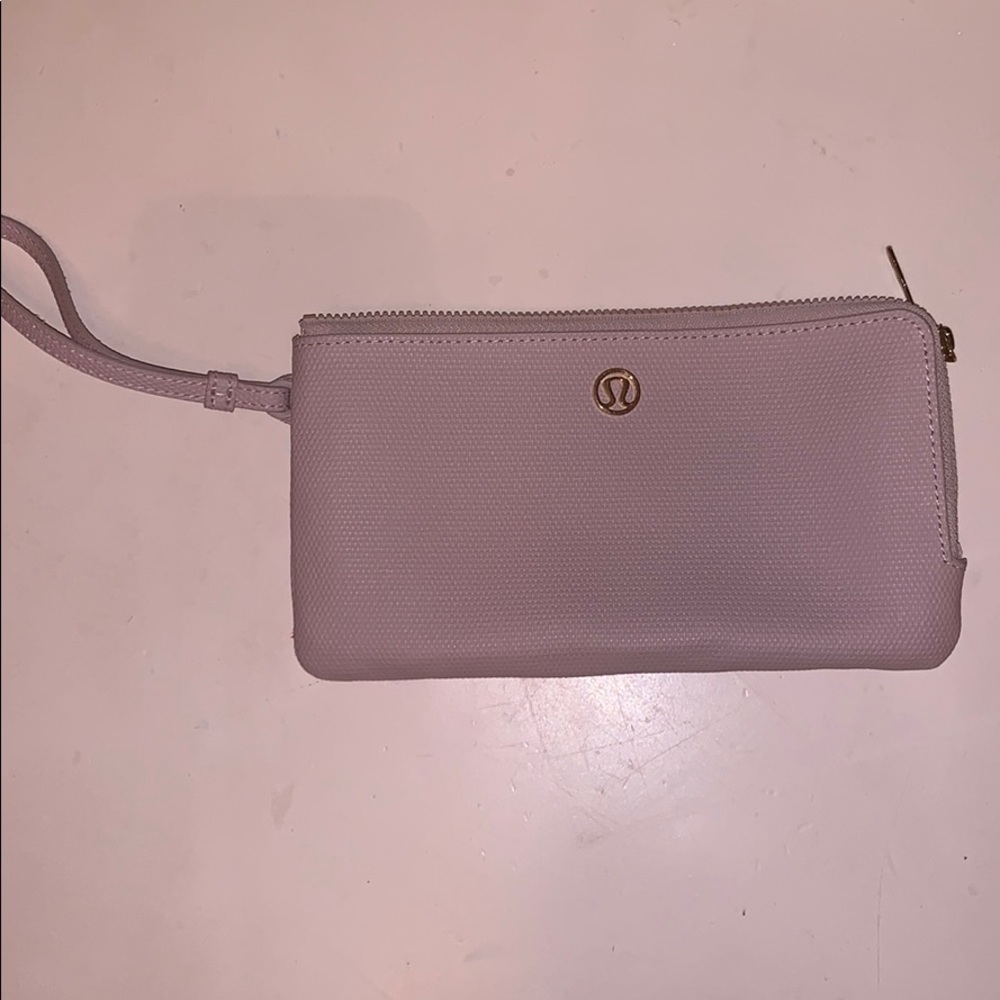 Pink Lululemon Wristlet